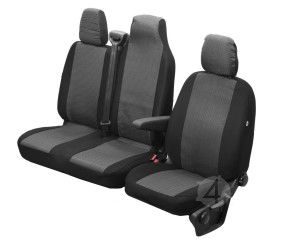 Fiat Talento - pokrowce materiał żakardowy HERO Z4L-DV-TC3M-08