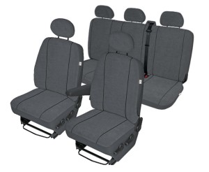 Opel Vivaro 5 miejsc (2002-2014) Pokrowce samochodowe materiał żakardowy