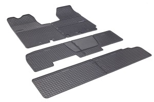 Opel Vivaro (2001-2014) 3 rzędy 8/9 miejsc - Dywaniki Fro-Gum