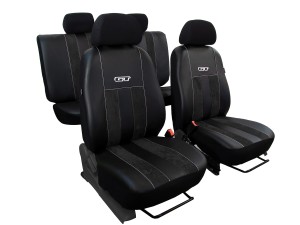 FIAT SEDICI - pokrowce GT alkantara czarne