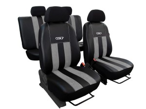FIAT BRAVO - pokrowce GT alkantara szare