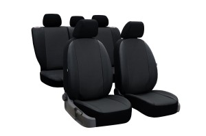 Suzuki Vitara (III) - Pokrowce samochodowe skóra oddychająca PERLINE - czarne