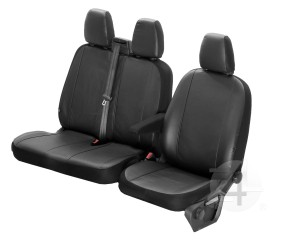 Fiat Scudo (od 2022-) - pokrowce skóra DV-VIP-JEP3M-SC
