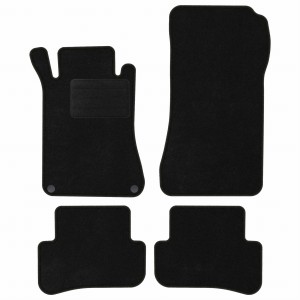 Mercedes CLK (2002-2009) - Dywaniki welurowe