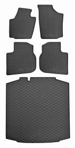 Skoda Rapid (2013-2019) Dywaniki i mata do bagażnika