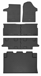 Mercedes Vito XL (L3  8/9 miejsc od 2014- / od 2024-) Dywaniki i mata do bagażnika