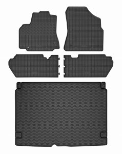 Peugeot Partner (5 miejsc 2008-2018) Dywaniki i mata do bagażnika