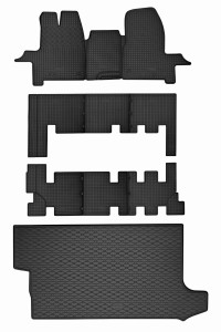 Ford Transit Custom (manual, długość L2, 9 miejsc 2012-2023) Dywaniki i mata do bagażnika