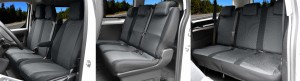 Fiat Scudo (9 miejsc od 2022-) Pokrowce materiał żakardowy
