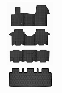 Volkswagen T7 Multivan 8 miejsc (L2 od 2022-) Dywaniki i mata do bagażnika