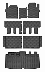 Ford Tourneo Custom (L1, L2, 9 miejsc od 2024-) Dywaniki i mata do bagażnika