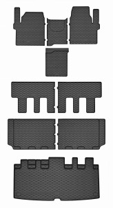 Ford Tourneo Custom (L1, L2, 8 miejsc od 2024-) Dywaniki i mata do bagażnika