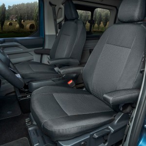 Ford Transit / Tourneo Custom (2 miejsca od 2024-) Pokrowce materiał tapicerski
