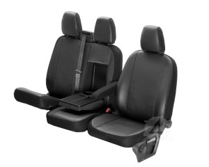 Ford Tourneo Custom (3 miejsca 2012-2018) Pokrowce eko skóra
