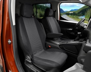 Fiat Doblo (2 miejsca 2010-2022) Pokrowce materiał tapicerski