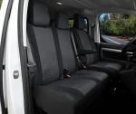 Citroen Jumpy (3 miejsca od 2016-) Pokrowce materiał żakardowy