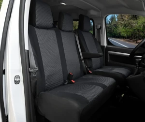 Citroen Jumpy (3 miejsca od 2016-) Pokrowce materiał żakardowy