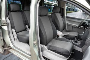 Volkswagen Caddy (5 miejsc 2004-2021) Pokrowce materiał tapicerski