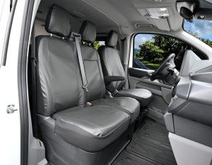 Ford Transit Custom (3 miesjca od 2024-) Pokrowce pikowana Eko-skóra