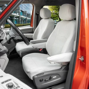 Volkswagen Multivan T7 (2 miejsca od 2022-) LEN BEIGE Materiał tapicerski (przód 1+1)
