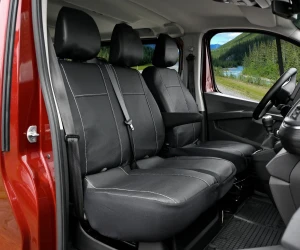 Renault Trafic (3 miejsca FACELIFT od 2021-) Pokrowce eko skóra