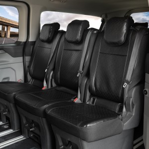 Ford Tourneo Custom 2. rząd (1+1+1 od 2024-) Pokrowce eko skóra Meister PIK