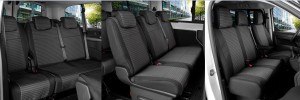 Fiat Scudo (9 miejsc 1+2, 2+1, 2+1 od 2022-) Pokrowce Materiał tapicerski