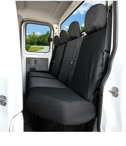 Volkswagen Crafter (Double Cab 2. rząd od 2017-) Pokrowce materiał żakardowy