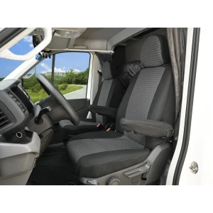 Volkswagen Crafter 1+1 (od 2017-) Pokrowce materiał żakardowy