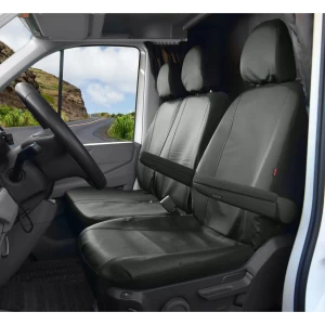 Volkswagen Crafter (oparcie całe, siedzisko dzielone od 2017-) Pokrowce Eko-skóra