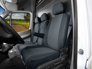 Volkswagen Crafter (2006-2016) Pokrowce materiał żakardowy