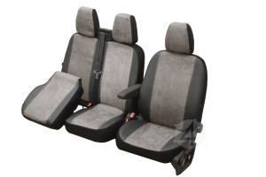 Volkswagen Crafter (od 2017-) Pokrowce skóra / alkantara